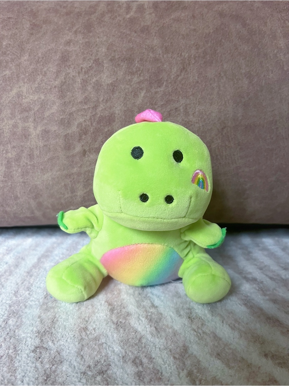 ✨ 2 for 10$ ✨ Rainbow Dinosaur Small Plush - Kids Toys